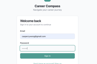 Team 90_Career Compass