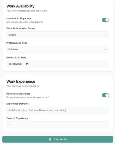 Team 90_Career Compass – screenshot 7