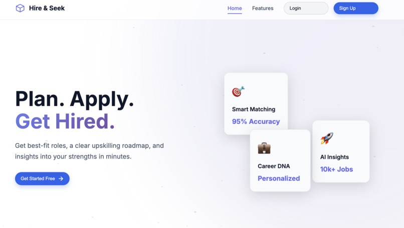 Team 83_Hire and Seek – screenshot 1