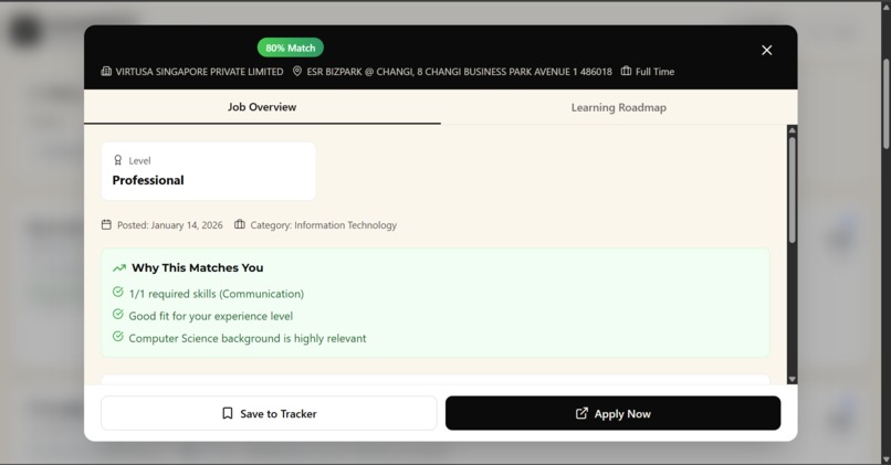 Team59_CareerGPS – screenshot 1