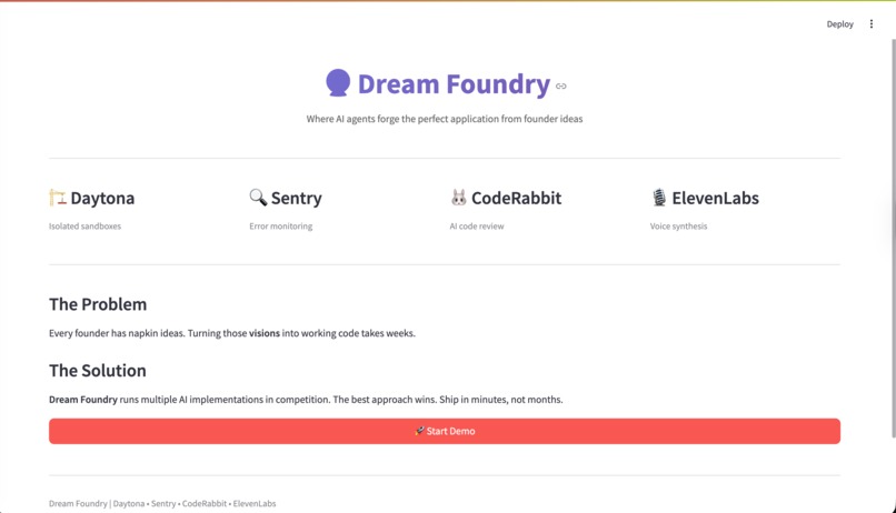 The Dream Foundry – screenshot 2