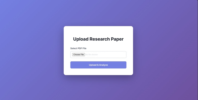 Research agent for AI/ML publications – screenshot 1