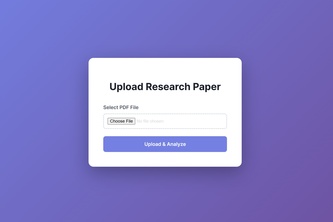 Research agent for AI/ML publications