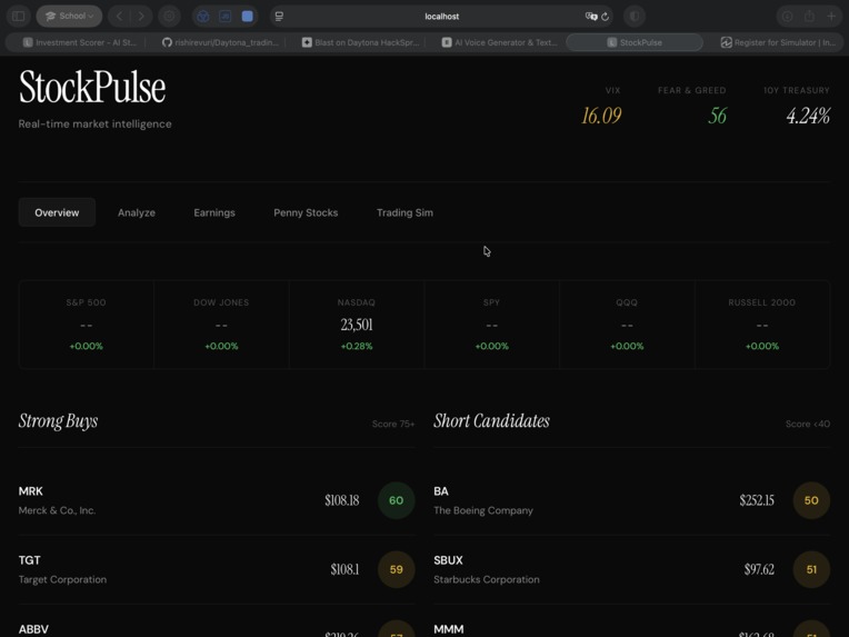 StockPulse – screenshot 1