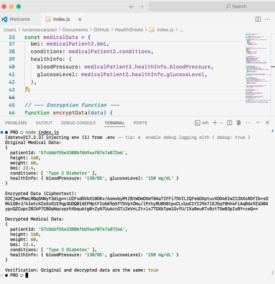 HealthShield – screenshot 2