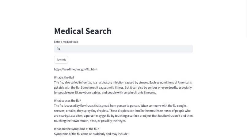 Healthcare Research App – screenshot 1