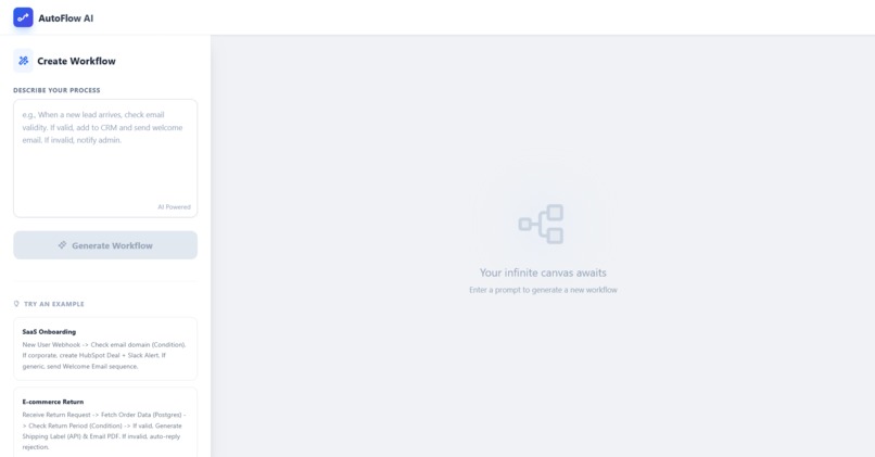 AutoFlow AI – screenshot 1