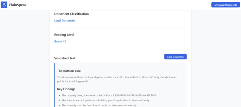 PlainSpeak – screenshot 2