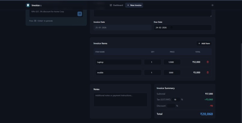 SmartInvoice AI – screenshot 8