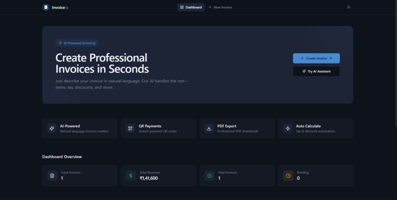 SmartInvoice AI – screenshot 1