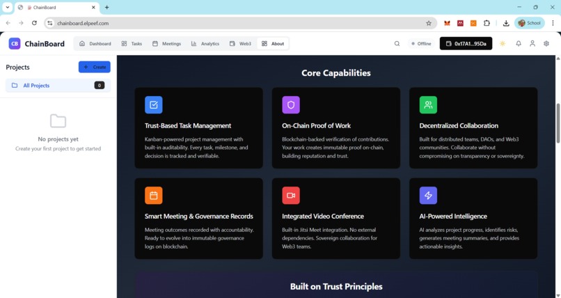 ChainBoard – screenshot 2
