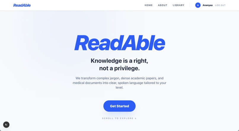 ReadAble – screenshot 1