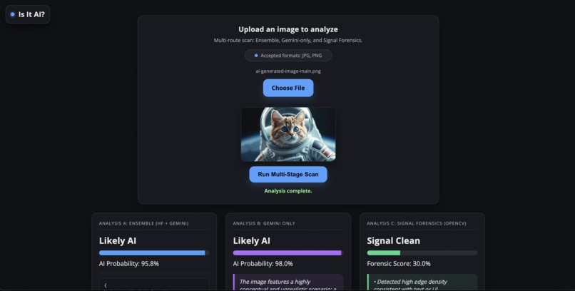 Is it AI? – screenshot 1