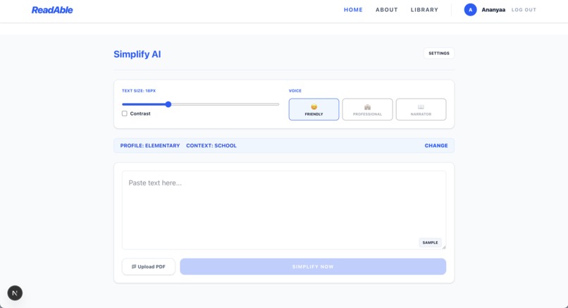 ReadAble – screenshot 2