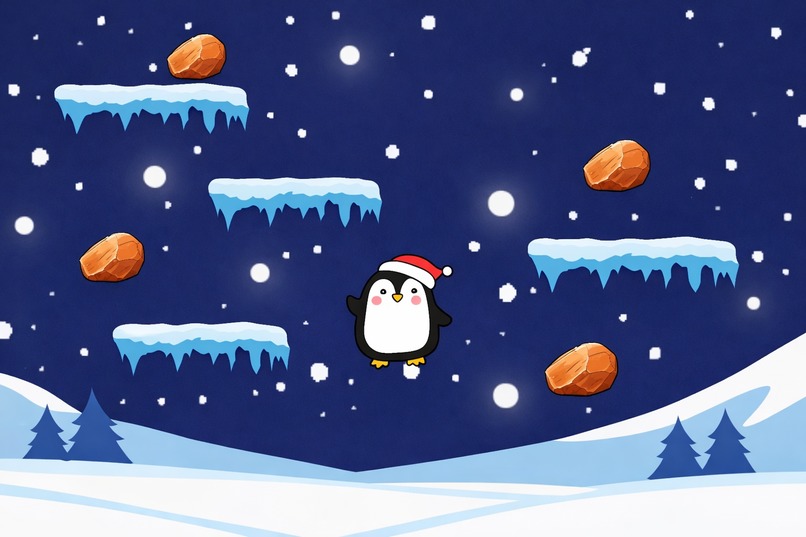 Penguin Jump – screenshot 1
