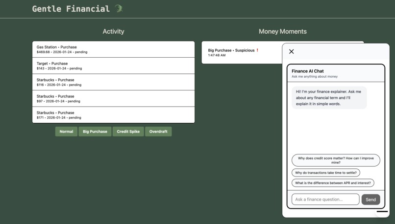 Gentle Financial – screenshot 1