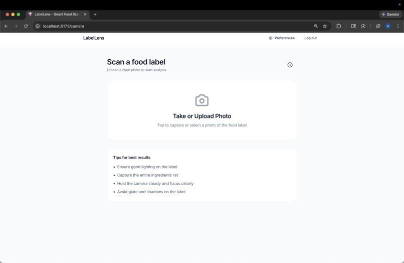 LabelLens – screenshot 2