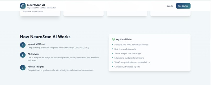 NeuroScan AI – screenshot 2