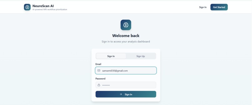 NeuroScan AI – screenshot 3