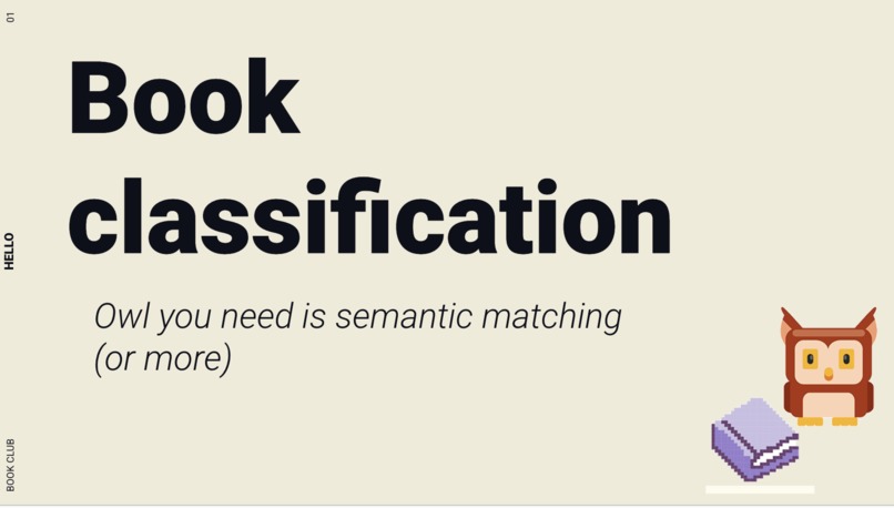 SemanticMatching  – screenshot 1