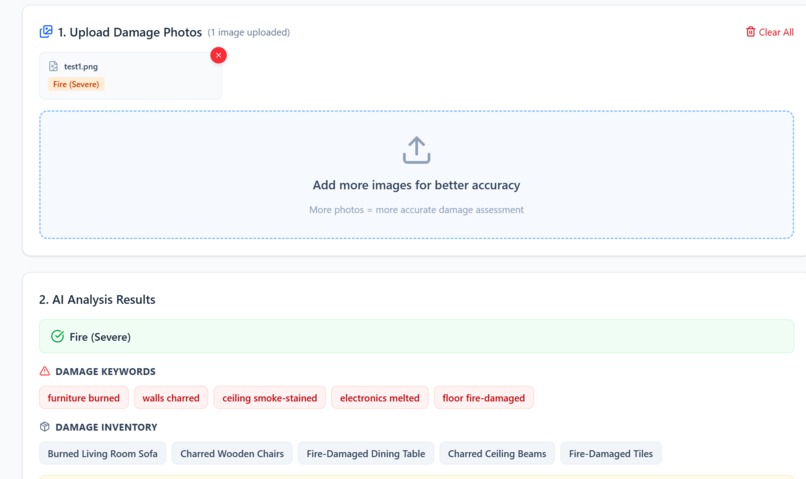 SwampGuard: AI-Powered Insurance Claims Assistant – screenshot 2