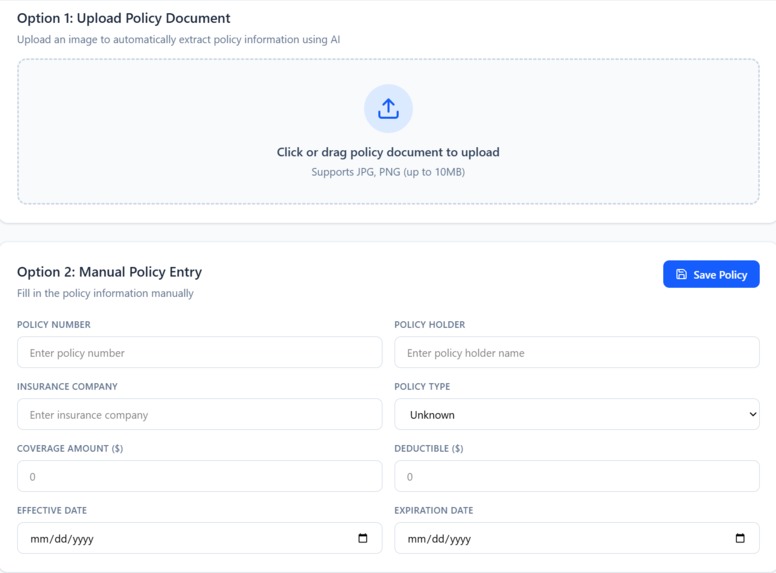 SwampGuard: AI-Powered Insurance Claims Assistant – screenshot 3
