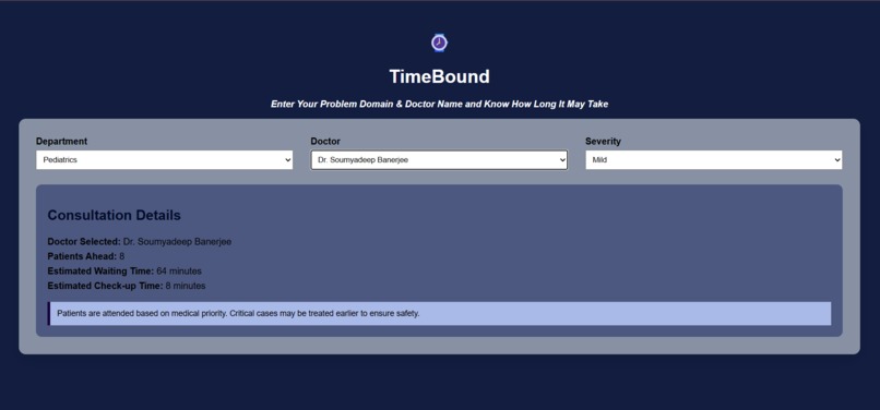 TimeBound – screenshot 1