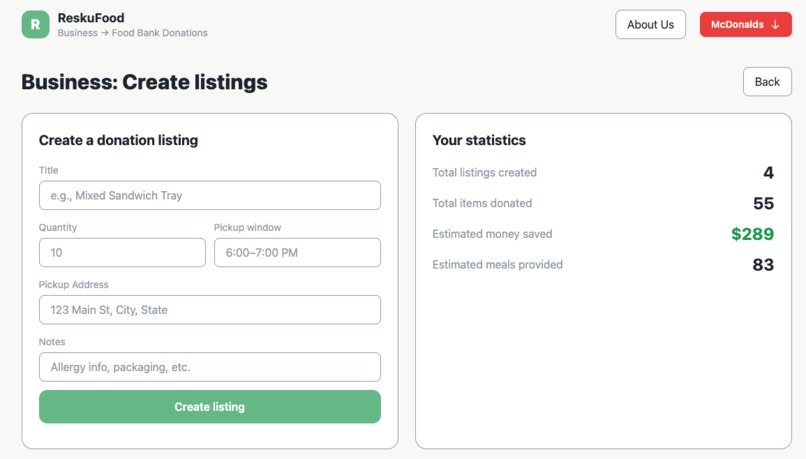 ReskuFood – screenshot 5