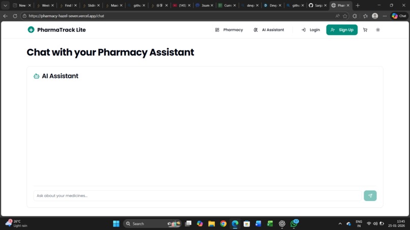 PharmaTrack Lite– Smart Blockchain Inventory for Healthcare – screenshot 5