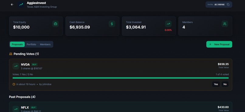 GroupFolio – screenshot 3