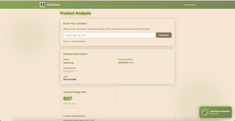 AppliScan – screenshot 3