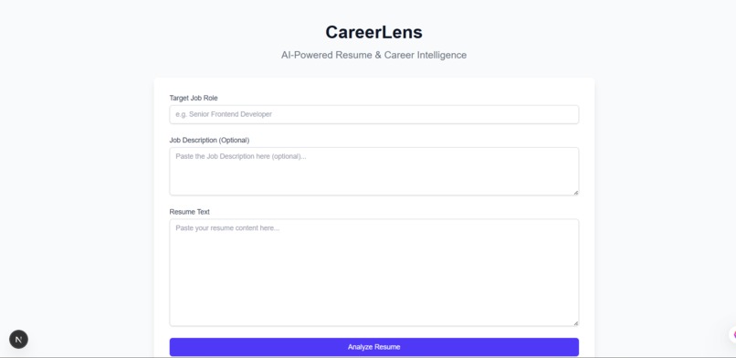 CareerLens – screenshot 1