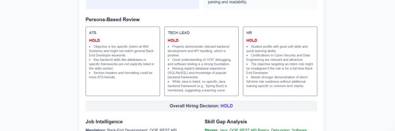 CareerLens – screenshot 4