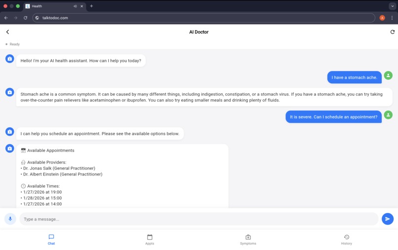 Talk2Doc – screenshot 4