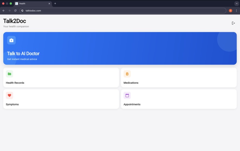 Talk2Doc – screenshot 3