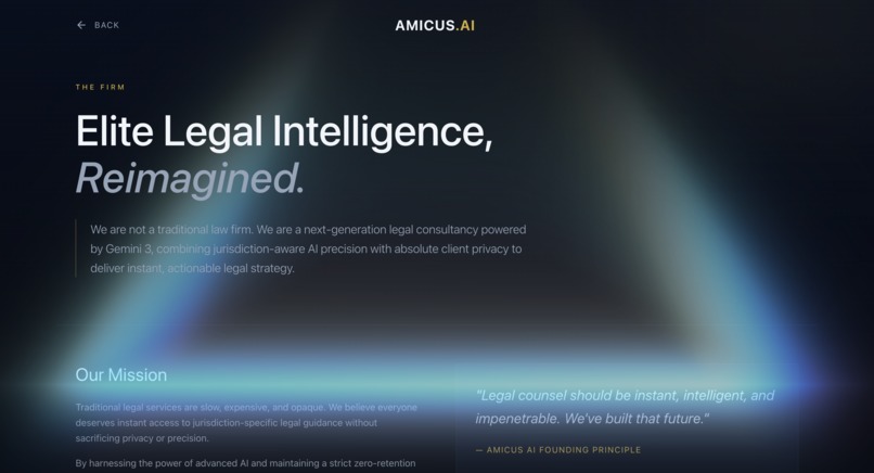 AMICUS AI  – screenshot 2