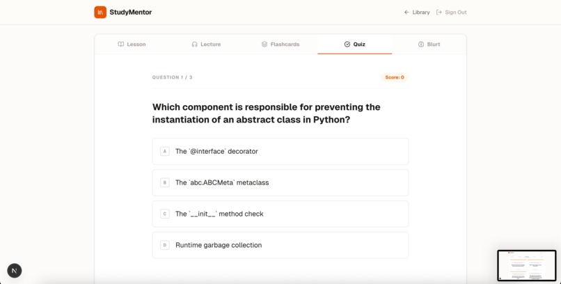 StudyMentor – screenshot 5