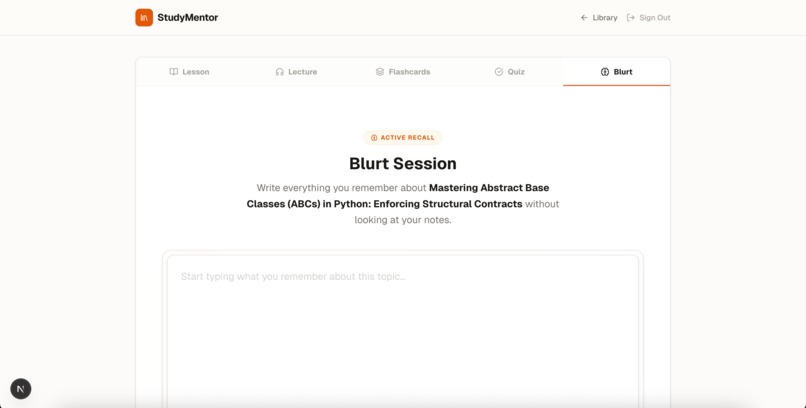 StudyMentor – screenshot 6