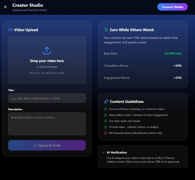 FinFluence – screenshot 2
