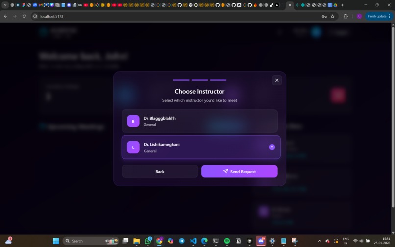 ACADSYNC – screenshot 2