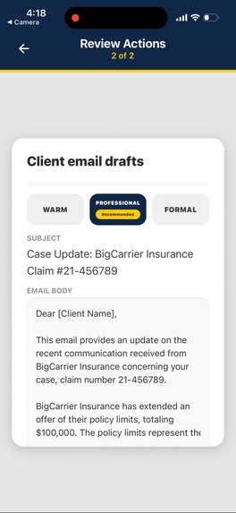 TenderYes – screenshot 3