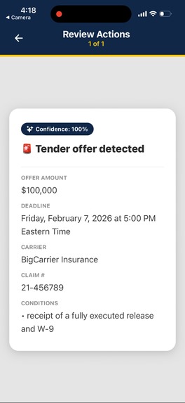 TenderYes – screenshot 2