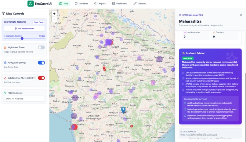 EcoGuard AI – Blue & Green Planet – screenshot 5