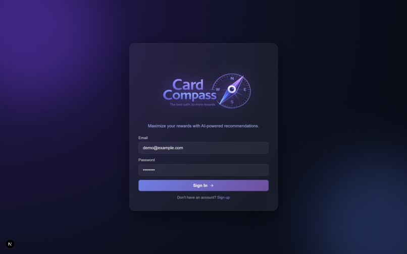 Card Compass – screenshot 1
