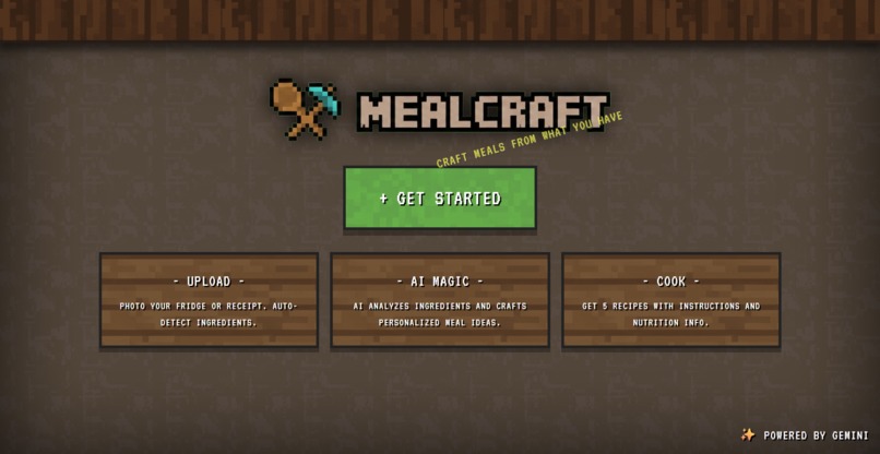MEALCRAFT – screenshot 1