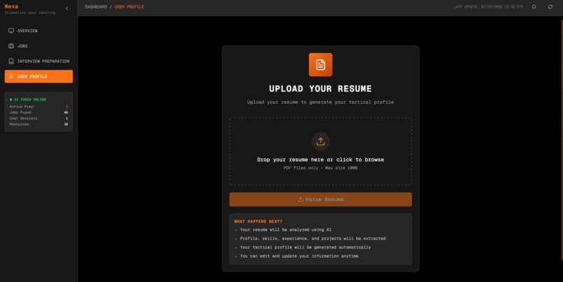 Nexa – AI-Powered Interview Preparation Platform – screenshot 2