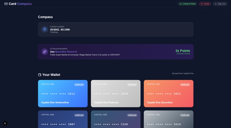 Card Compass – screenshot 2