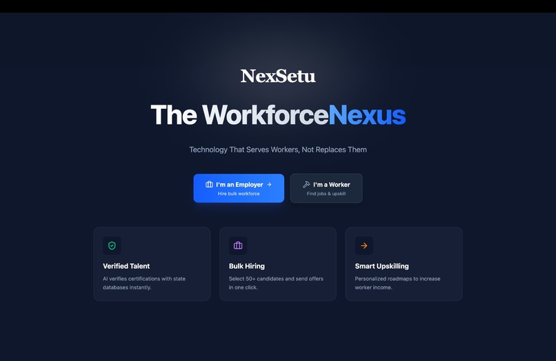 NexSetu – screenshot 1