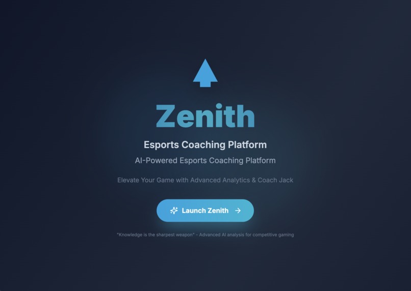 Zenith - AI-Powered Esports Coach – screenshot 1