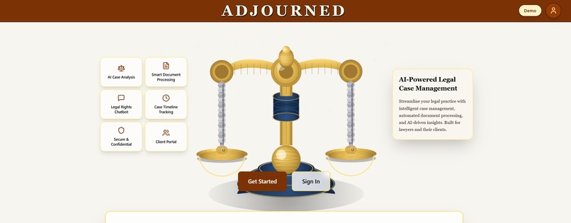 ADJOURNED – screenshot 1